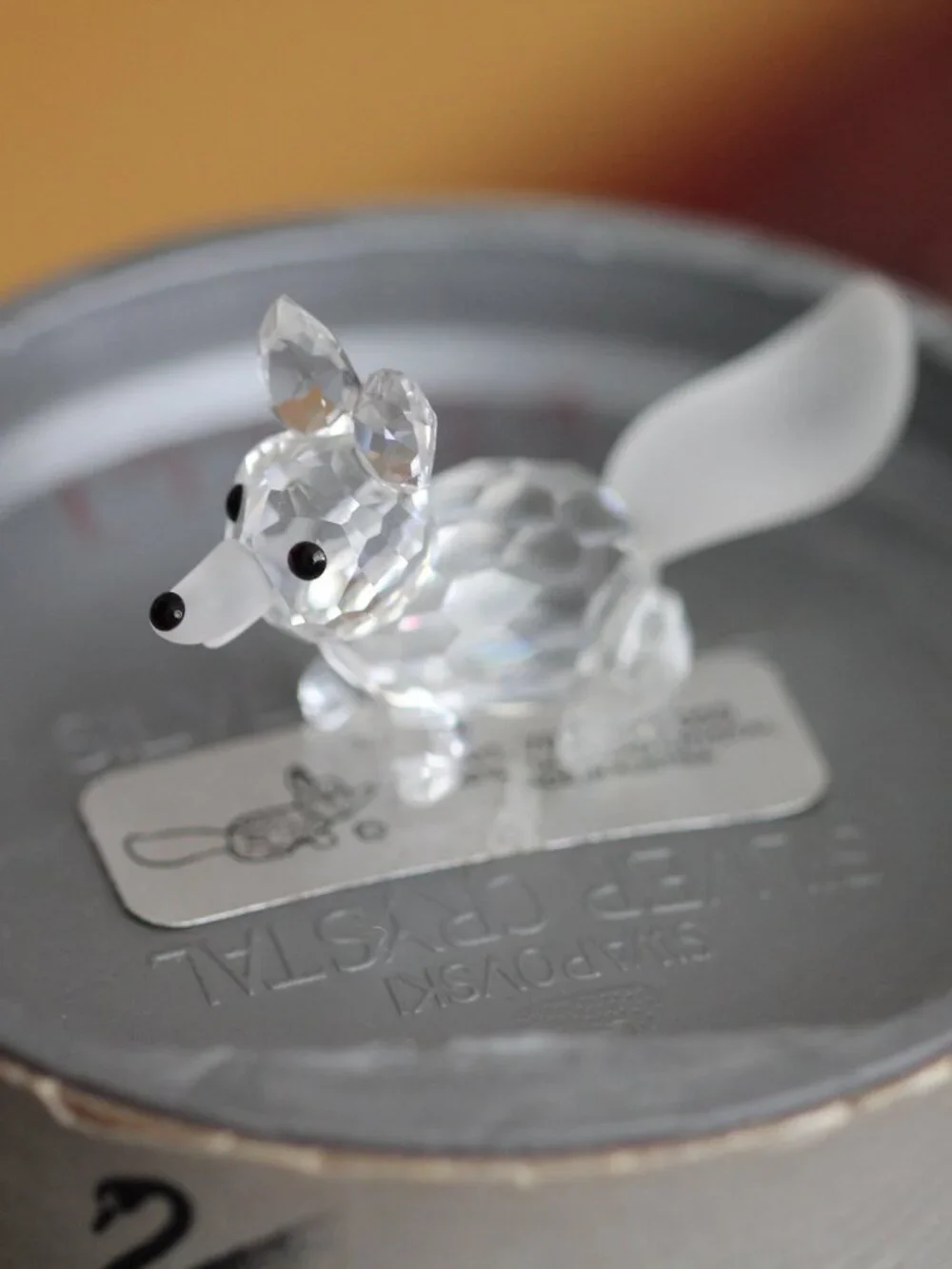 Vintage Swarovski Crystal Fox